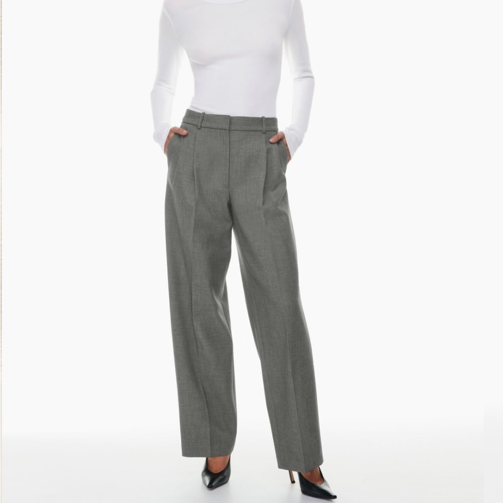 Babaton Pleated Pants - Birch